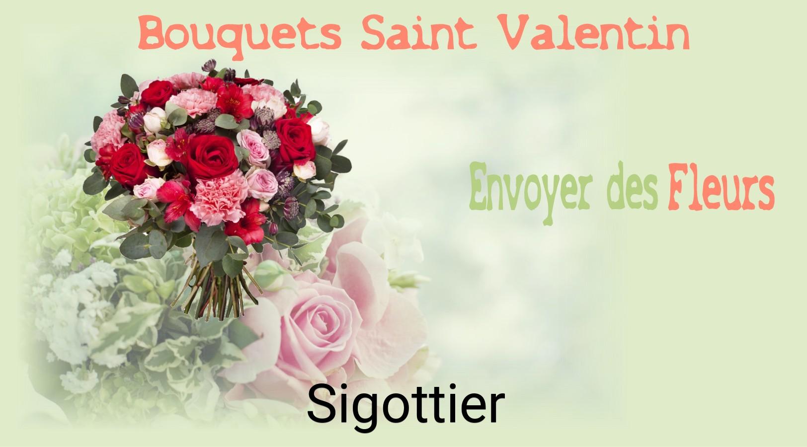 Roses de Saint-Valentin livrées à Sigottier